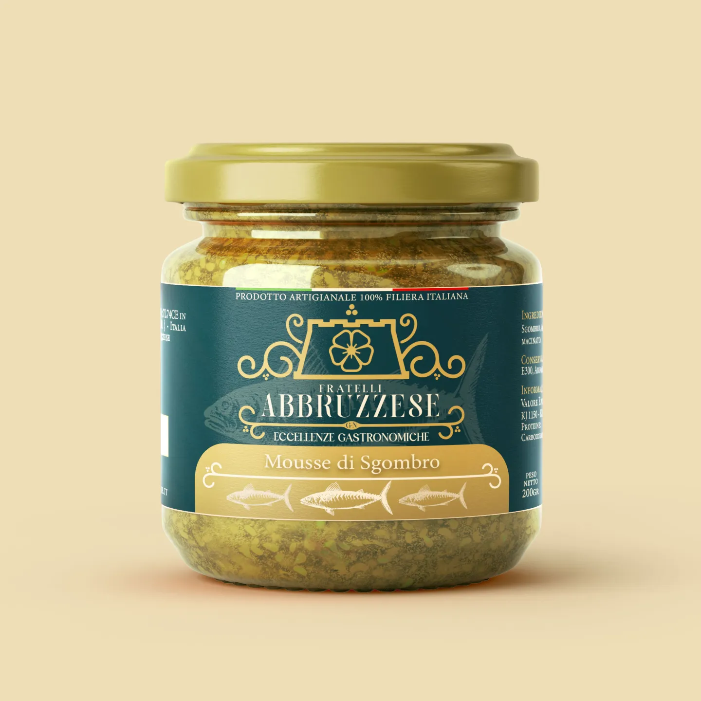 Mousse di Sgombro al pepe verde